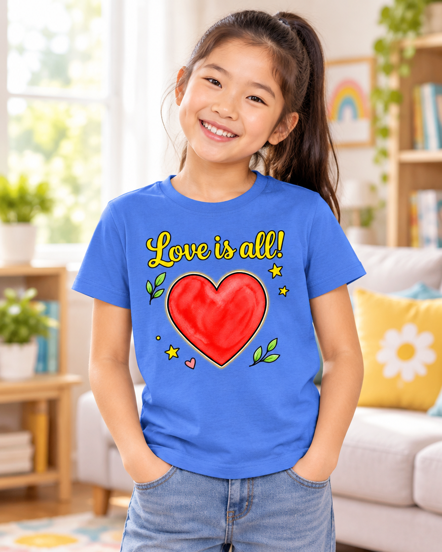 Love is All! Kids Tee | Front Print